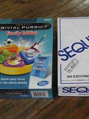 Games - New Trivial Pursuit & Sequence
